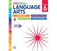 Spectrum Language Arts Workbook, Grade 6