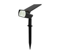 Spectrum LED Solar Garden Light Oculus Solaris Black 2W 200lm 4000K Ground Spike