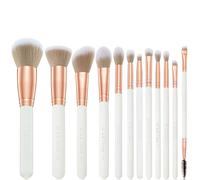 Spectrum Marbleous White Marble 12 Piece Makeup Brush Set