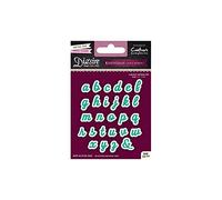 Spectrum Noir Diesire-Essentials Only Words-Lower, Metal, Lowercase Alphabet Set, 12.5 x 8.9 x 0.1 cm