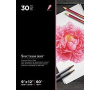 Spectrum Noir Premium Pencil Paper Pad, White, 9 x 12-Inch,SPECN-PPAD9