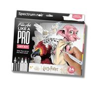Spectrum Noir Pro Fan Art Set - 24 Piece - Magical Companions, 1 count (Pack of 1)