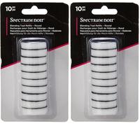 Spectrum Noir SN Blend Tool Refill Round 10PC, Black/White, One Size (Pack of 2)