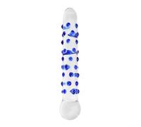 Spectrum Nubby Textured Glass Dildo
