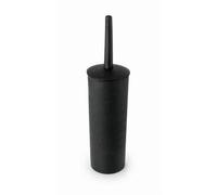 Spectrum Plastic Black Toilet Brush and Holder