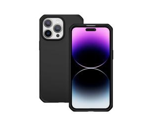 SPECTRUM_R Case for iPhone 15Solid Black Mat - Soft bag