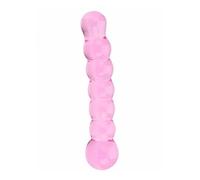 Spectrum Ribbed Glass Dildo
