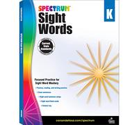 Spectrum Sight Words, Grade K: Volume 104