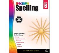 Spectrum Spelling, Grade 6 (2014-08-15)