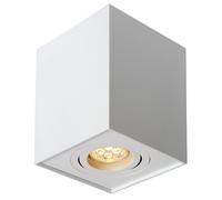 Spectrum Square Ceiling Light Surface Mount Downlight, Aluminium, GU10, Swivel