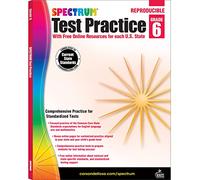 Spectrum Test Practice, Grade 6: With Free Online Resources for Each U.s. State