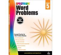 Spectrum Word Problems, Grade 5