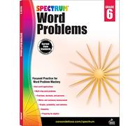 Spectrum Word Problems, Grade 6