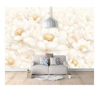 SPECUFX Custom Photo Wallpapers 3D Simple Lotus Flowers 100x70cm Wall Paper Murals Living Room Tv Sofa Bedroom Study Decor Removable Posters Art