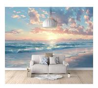 SPECUFX Photo Self-Adhesive Wallpaper Landscape, Beach, Nature 100x70cm Mural Picture Murals 3D Living Room The Wall for Bedroom Border