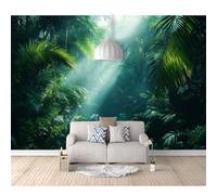 SPECUFX Wall Mural Photo Self-Adhesive Wallpaper Tropical Plant Leaves 100x70cm Decor for Bedroom Adults Living Room Art