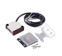 Specular Reflection Photoelectric Sensor Switch E3JK-R4M1 AC 90-250V 3A with Screws for Industrial Automation, Mirror Reflective Detection