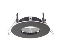 Speculo Bathroom Recessed Fixed Matt Black Paint & Clear Glass IP65 Netlighting Black One Size