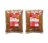 Speculoos Caramelised Biscuit Crumbs 0-10mm | La Ricetta 1.1kg Original Speculoos Caramelised Biscuit Crumbs | Perfect Ingredient for Baking | Delicious Caramel and Cinnamon Flavour (Pack of 2)