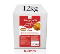 Speculoos Caramelised Biscuit Crumbs | La Ricetta 0-2mm Fine Crushed Speculoos Biscuits 12kg | Perfect For Desserts and Baking | Delicious Biscuit Crumbs (Bulk Pack)