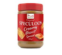 Speculoos Creamy Biscuit Spread | La Ricetta 400g Original Speculoos Creamy Biscuit Spread | Perfect Ingredient for Baking | Delicious Caramel and Cinnamon Flavour 400g