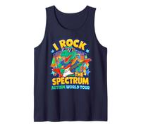 SPED Autism Tour I Rock The Spectrum Teacher Different Tank Top