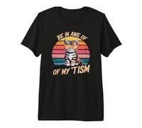 SPED BE in AWE My TISM Cat Autism Teacher Different Premium T-Shirt