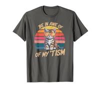 SPED BE in AWE My TISM Cat Autism Teacher Different T-Shirt
