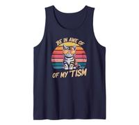 SPED BE in AWE My TISM Cat Autism Teacher Different Tank Top