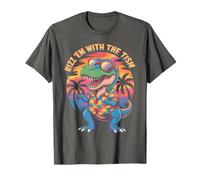 SPED Dino RIZZ EM with TISM T-Rex Autism Teacher Believe T-Shirt