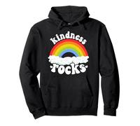 Sped Teacher Anti-Bullying Hippie Rainbow Kindness Rocks Pullover Hoodie