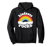 Sped Teacher Anti-Bullying Hippie Rainbow Kindness Rocks Pullover Hoodie