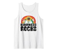 Sped Teacher Anti-Bullying Hippie Rainbow Kindness Rocks Tank Top