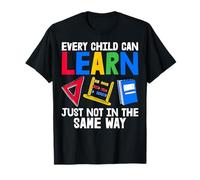 SPED Teacher - Every Child Can Learn Just Not Same Way T-Shirt