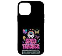 SPED Teacher Fierce Advocate Rainbow Inclusion Graphic Case for iPhone 12 mini