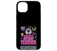 SPED Teacher Fierce Advocate Rainbow Inclusion Graphic Case for iPhone 14 Plus