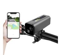 Spedal Bike Camera 4K Recorder Cycling Camera with GPS Tracker, 30FPS Action Cam, Anti-Shake Sport DV, IP65 Waterproof,Support Wifi APP, Night Vision, Rechargeable, 64GB SD Card