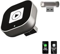 Spedal CL322 2 in 1 Mini Wireless CarPlay Adapter UK, Plug & Plug Auto Connect No Delay, Converts Wired to Wireless for Cars from 2017+, Android Auto Wireless Adapter for iPhone iOS 10+ /Android 11
