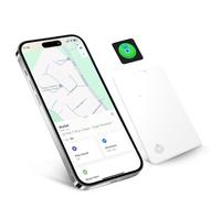 Spedal Wallet Finder Card, 2mm Ultra-Slim, Apple MFi Certified, Work with Apple Find My (iOS Only, Android not Supported), Bluetooth Card for Wallet, Bags, Passport, Luggage White