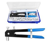 Speder 136pcs Rivet Nut Tool Kit Rivnut Tool Blind Nut Rivet Gun kit Wrench Threaded Insert Rivnut Nutsert M6/ M3/M4/M5/M8 Set for Furniture,Decration,Car,Trailer,Boat,and More