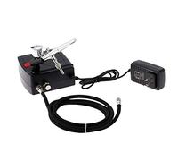 Speder Airbrush Kit Portable Dual-Action Airbrush Gun and Mini Air Compressor Set for Make up,Art Painting,Tattoo,Cake,Manicure, Spray Model,Craft,and More