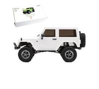 SpedUpX 1/35 RC Truck OH35A01, 2.4G RWD Off Road All Terrain Rock Crawler, Straight Bridge Off-road Climbing Vehicle Model Hobby Toy for Adult (Frame KIT Version/White)