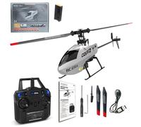 SpedUpX C129 V2 Rc Era Helicopter, 4CH Flybarless Micro Remote Control Helicopter with 6-Axis Gyro, 2.4GHz RC Aircraft with 3D Flips, Altitude Hold, One Key Take Off/Landing - 1 Battery