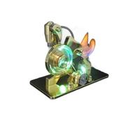 SpedUpX Stirling Engine Model Kit Generator Squirrel-Shaped Model for Science Physics Experiments Educational Toy for Physics and Science Enthusiasts(Golden)
