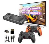 SpedUpX X9 Ultra Retro Retro Gaming Console Stick Built-in 64G/128G/256G TF Card 37000+/42000+/60000+ Classic Games, 2.4G Dual Wireless Controllers, 4K HDMI HD Nostalgia Stick