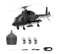 SpedUpX YUXIANG F02-V 1:34 Airwolf Radio-Controlled Helicopter, 6CH RTF