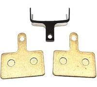 SPEDWHEL Brake Disc Pads for Kukirin G3 PRO Electric Scooter KUGOO Kirin G3 PRO G4 Hydraulic Semi-metal Metal Brake Pads Accessories (golden)