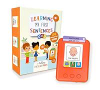 Speech and Language Resources | Talking Flash Cards for Kids | Pocket Speech | Speech Therapy Toys | Learning my First Sentences - Editorial GEU (English)