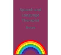 Speech and Language Therapist: Notebook