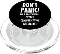 Speech Communication Specialist PopSockets PopGrip for MagSafe